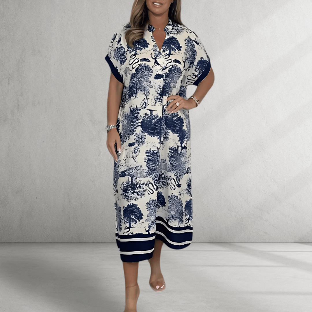 Printed Dress - Montford & Co