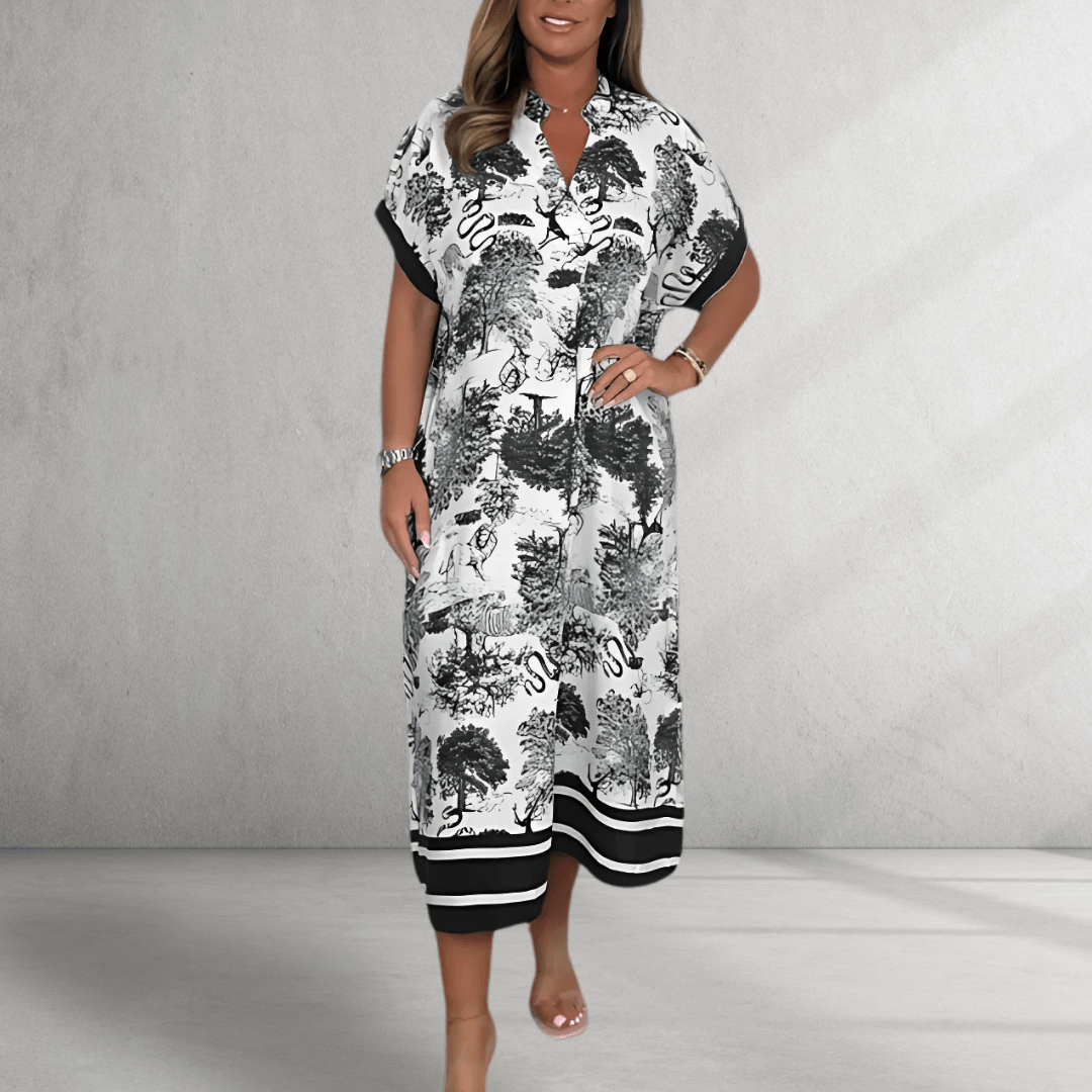 Printed Dress - Montford & Co