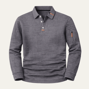 Quick Dry Long Sleeve Polo Shirt - Montford & Co