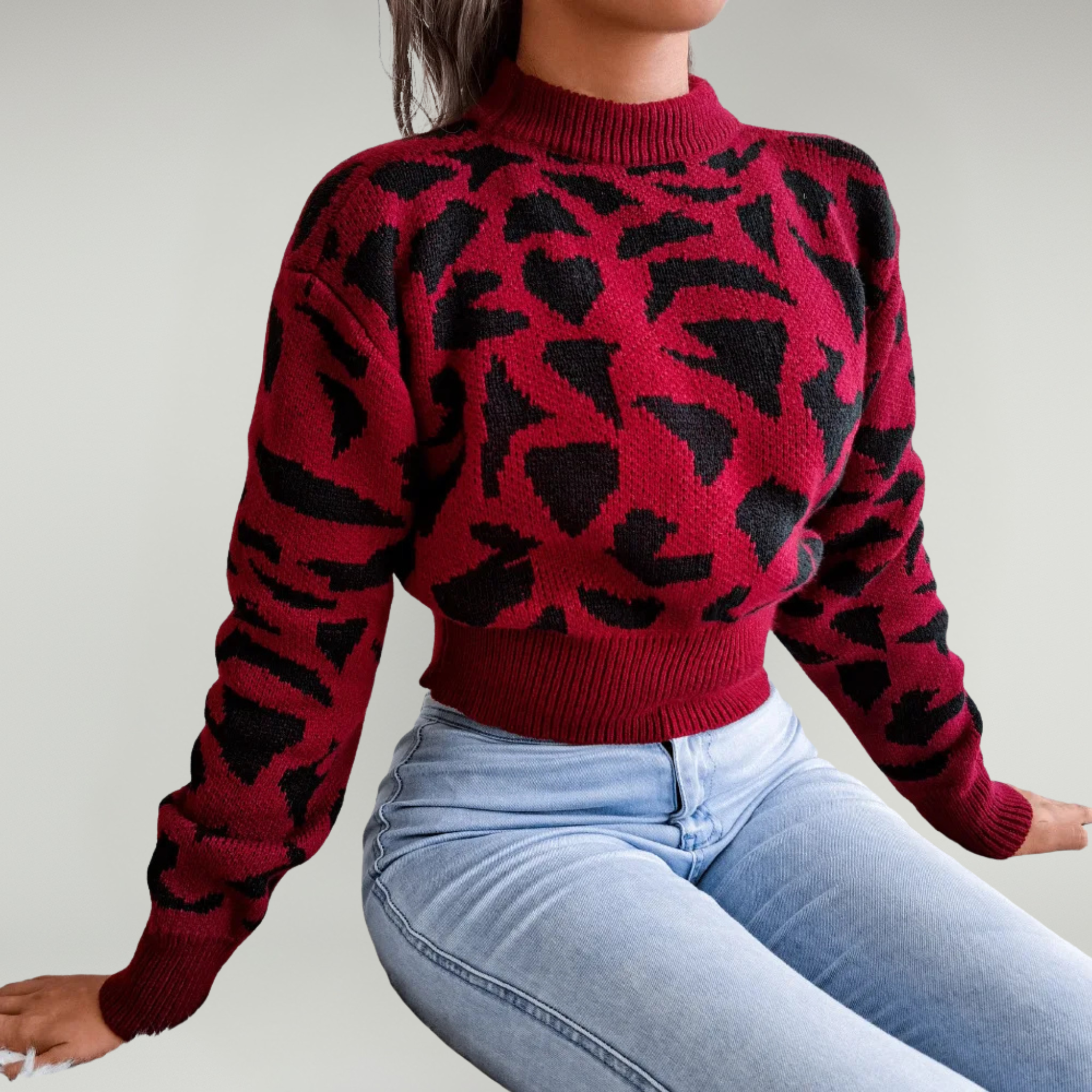 Cozy Knit Sweater – Effortless Style for Casual Outfits - 3