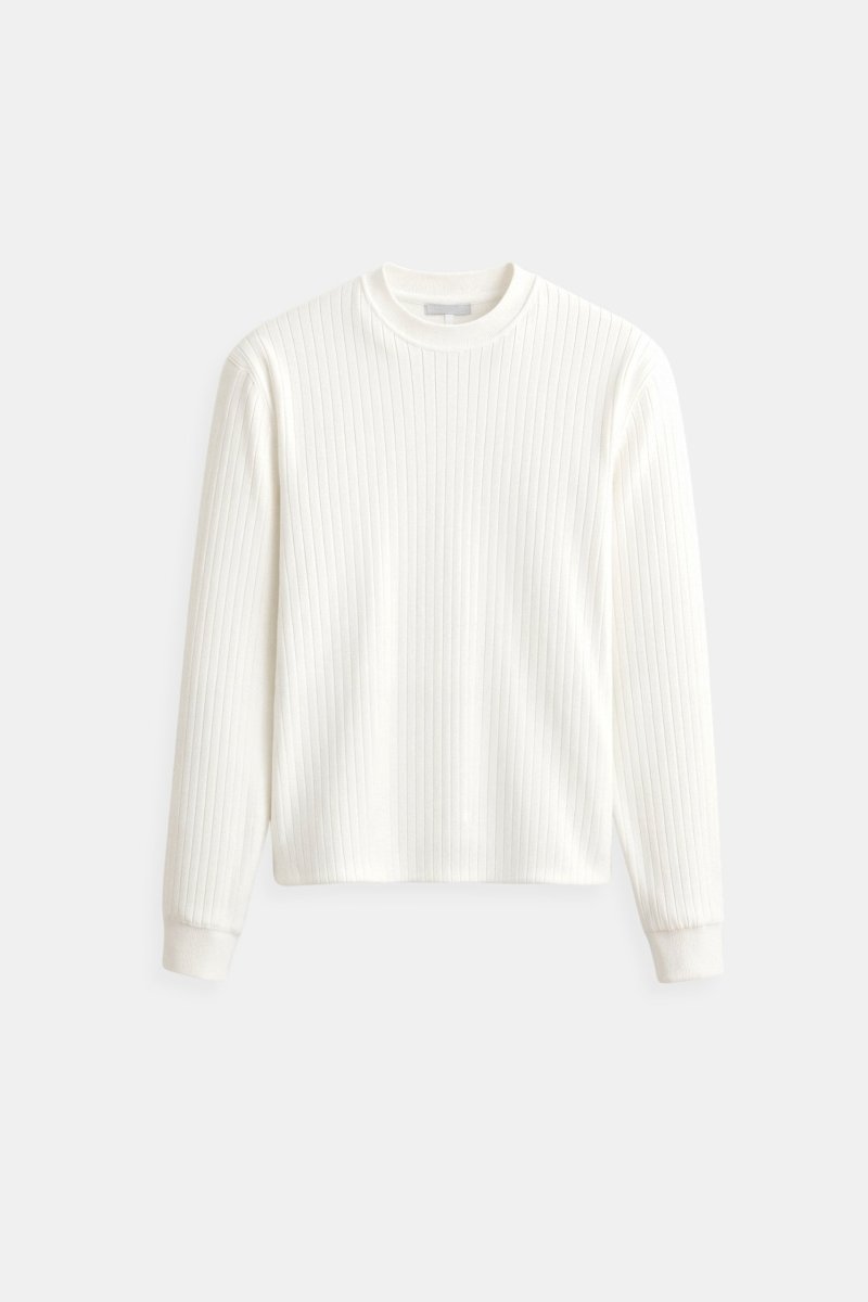 Ribbed Knit Long Sleeve Sweater - Montford & Co