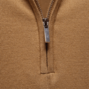 San Marino Zip Up Slim Fit Polo Shirt - Montford & Co
