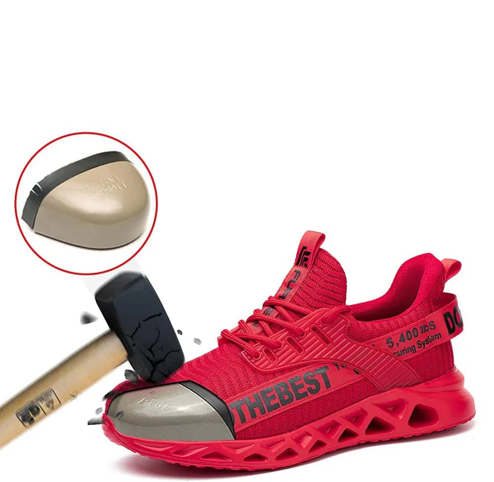 Schoenen – Heren – All Season – Sportieve Veiligheidsschoenen met Stalen Neus – Montford Co - Montford & Co