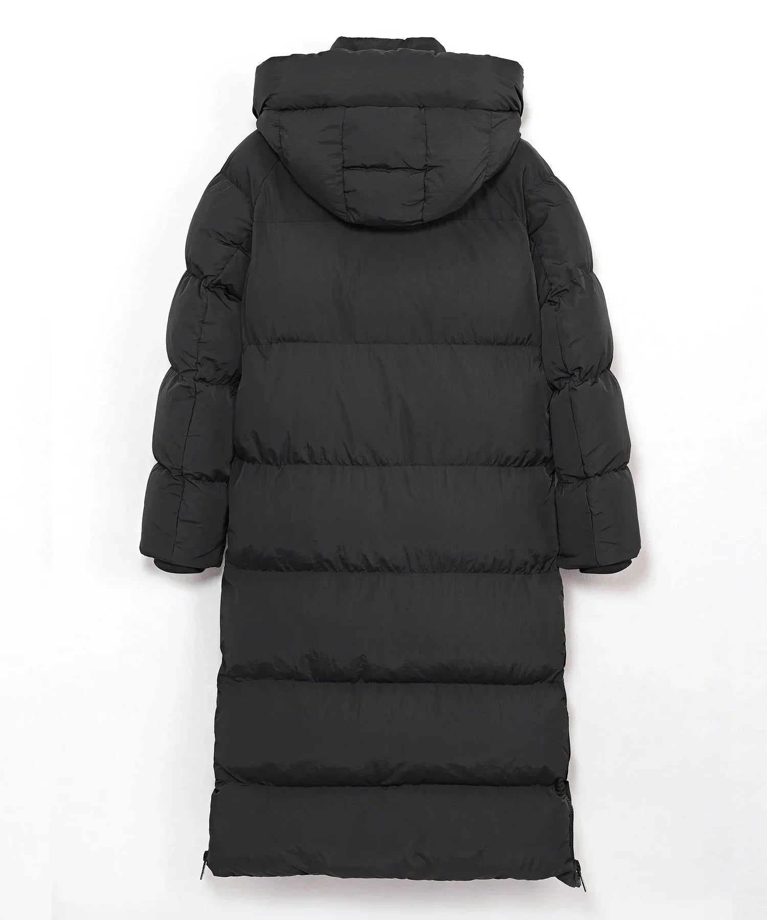 Puffer Coat – Longline Quilted Design – Winter Warmth Style