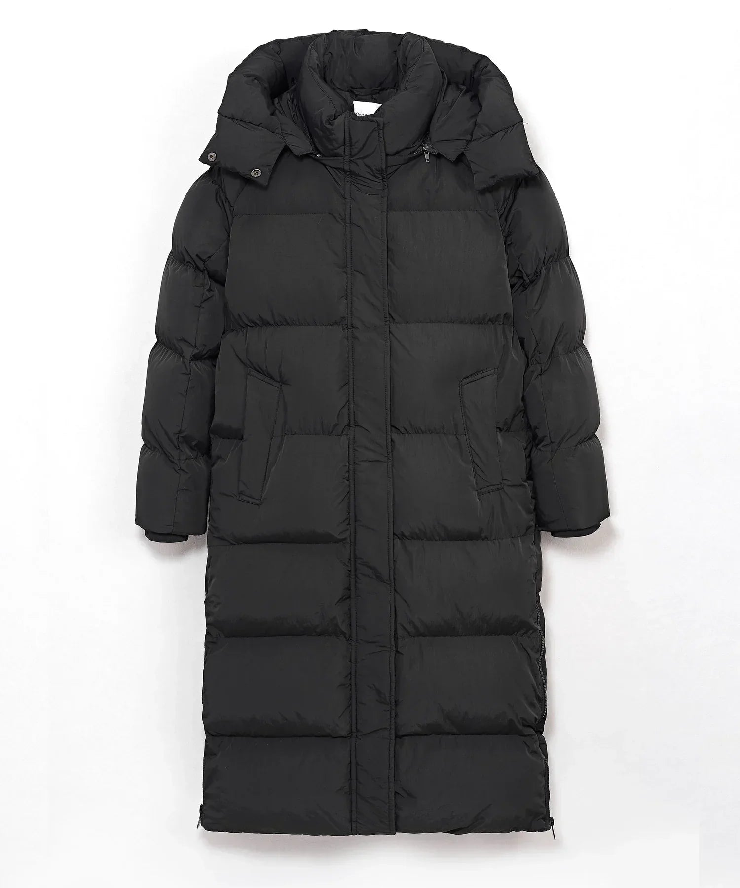 Puffer Coat – Longline Quilted Design – Winter Warmth Style