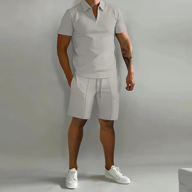 Set – Mens – Spring & Summer – Heren Polo Shirt en Short – Montford Co - Montford & Co