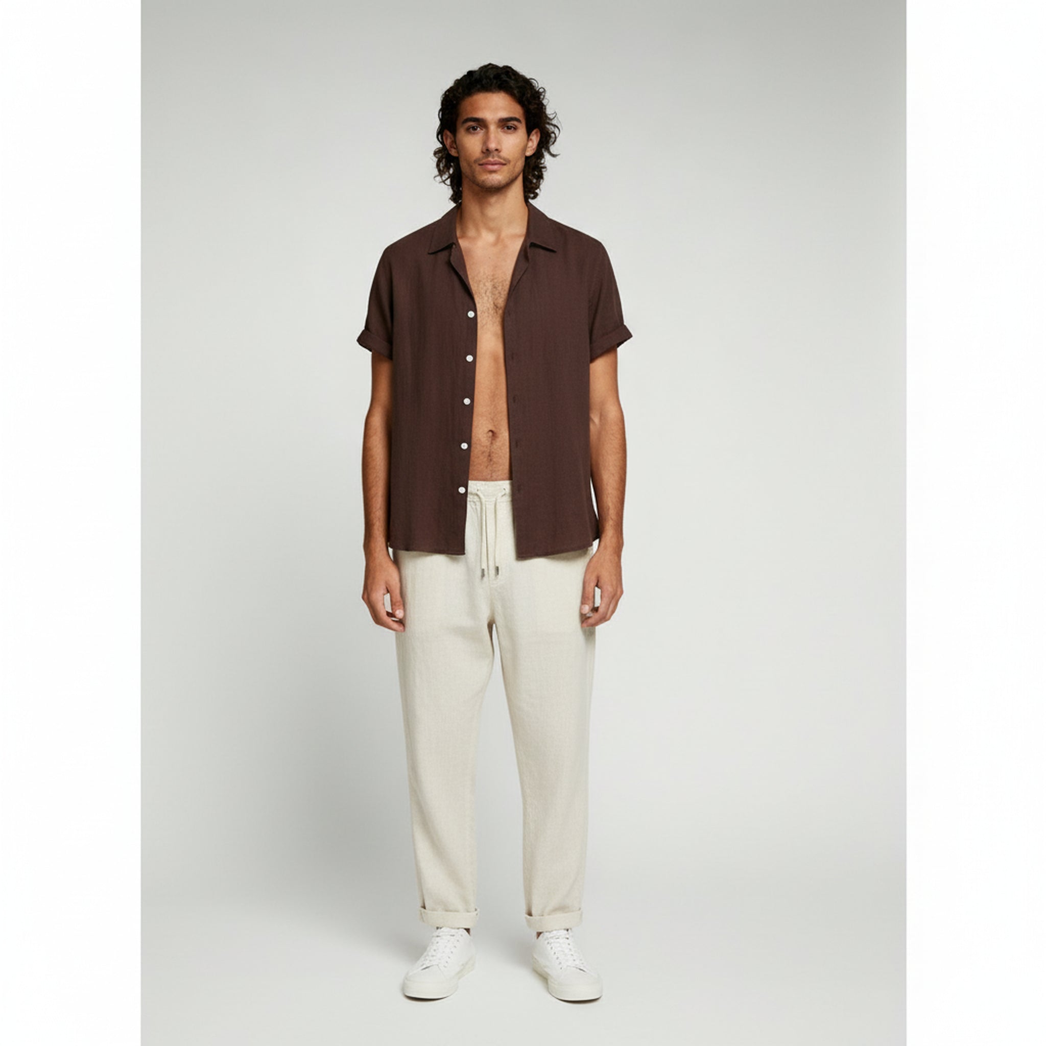 Lightweight Linen Set – Effortless Style for Summer Outings - 1