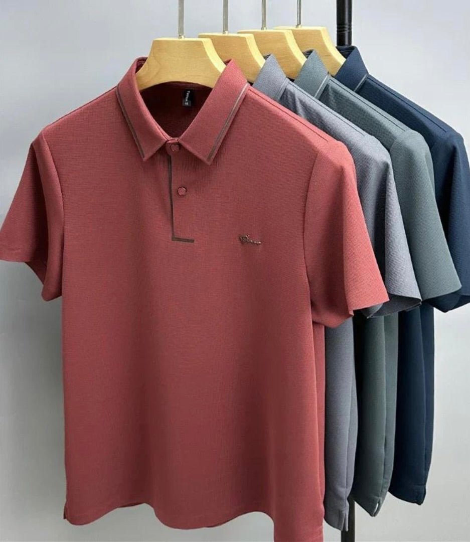 Short - Sleeve Mens Polo Shirt - Montford & Co