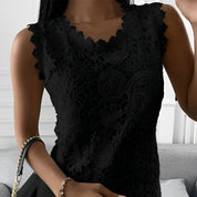 Sleeveless Lace Blouse - Montford & Co