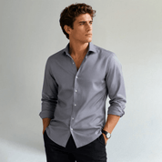 Slim Fit Business Stretch Dress Shirt - Montford & Co