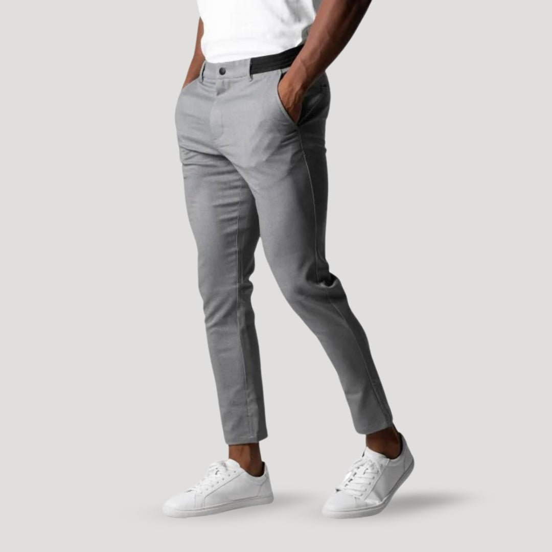 Slim - fit casual pants - Montford & Co