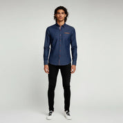 Slim Fit Denim Shirt - Montford & Co
