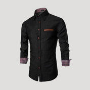 Slim Fit Denim Shirt - Montford & Co