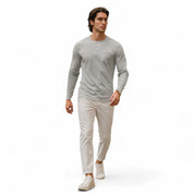 Slim Fit Henley Shirt - Montford & Co