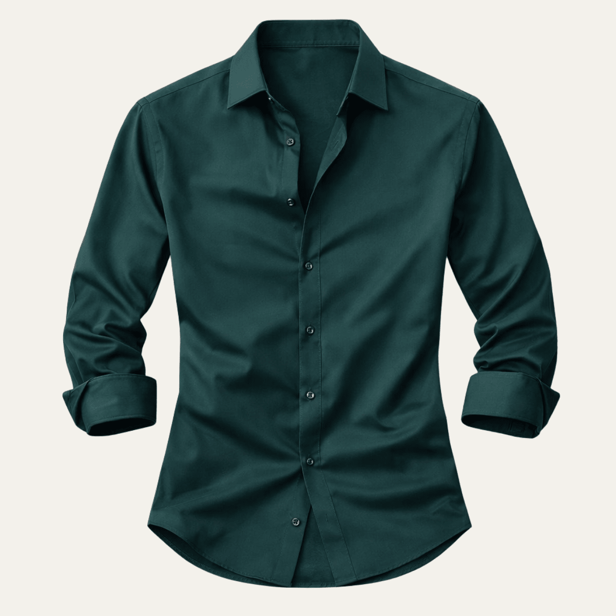 Slim Fit Stretch Button Down Casual Shirt - Montford & Co