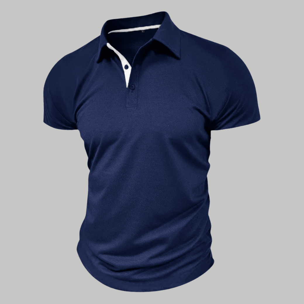 Slim Fit Trendy Summer Polo Shirt - Montford & Co
