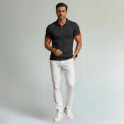 Slim Fit Trendy Summer Polo Shirt - Montford & Co