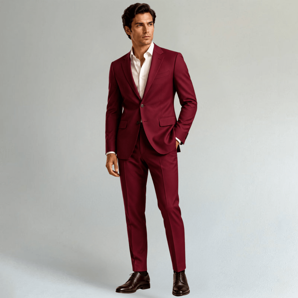 Slim Fit Two Piece Suit - Montford & Co