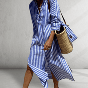 Striped Shirt Dress - Montford & Co