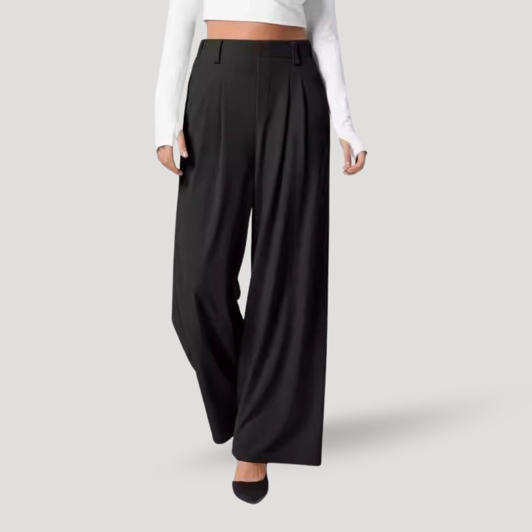 Stylish wide - leg pants - Montford & Co