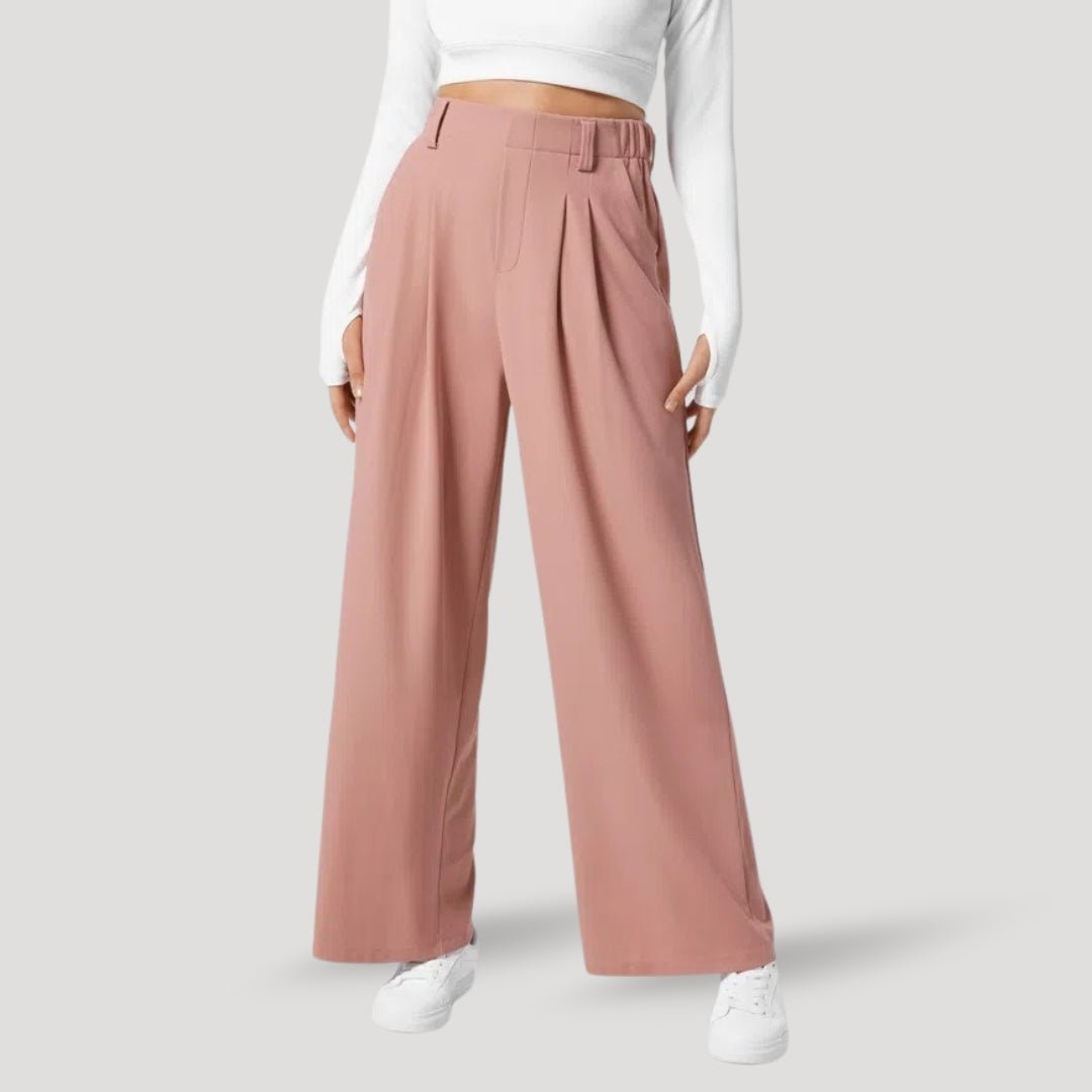 Stylish wide - leg pants - Montford & Co