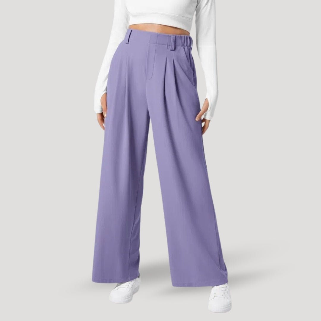 Stylish wide - leg pants - Montford & Co