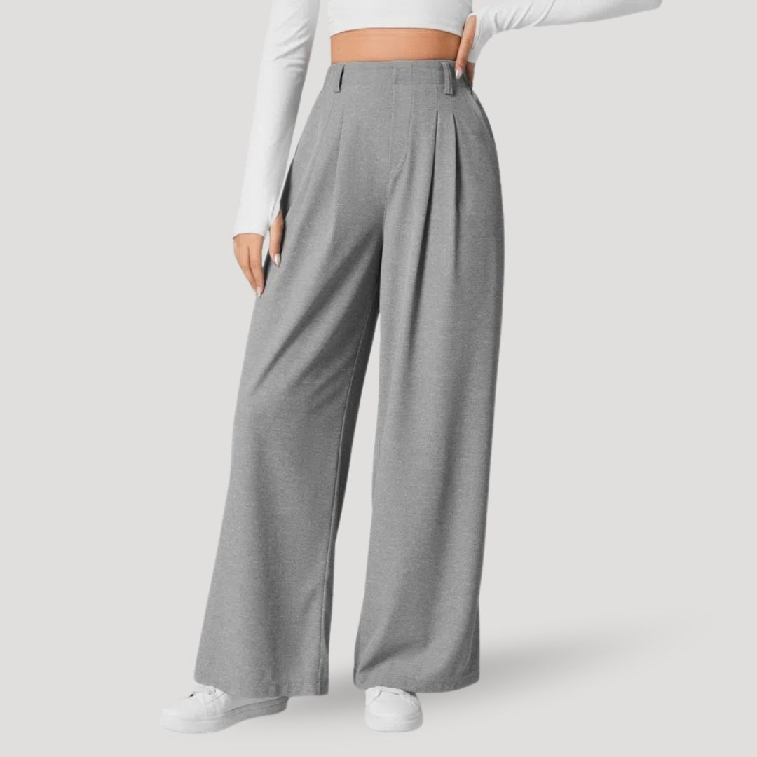 Stylish wide - leg pants - Montford & Co