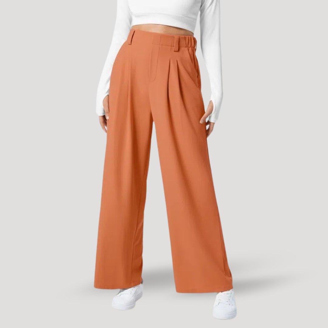 Stylish wide - leg pants - Montford & Co