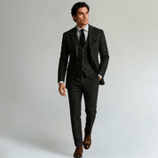 Suit Set Three - Piece Tweed Tuxedo - Montford & Co