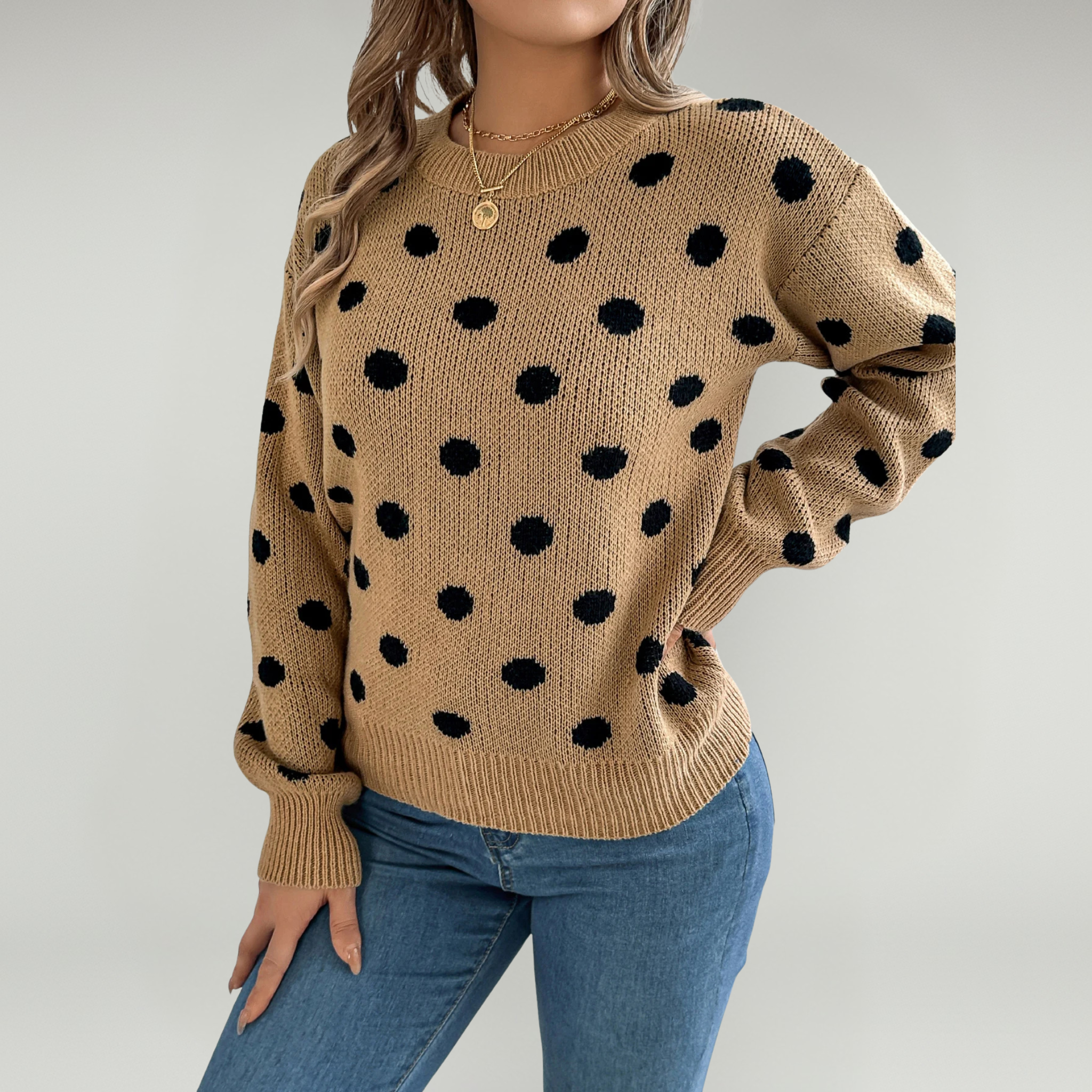 Cozy Knit Sweater – Stylish Warmth for Autumn Outings - 6