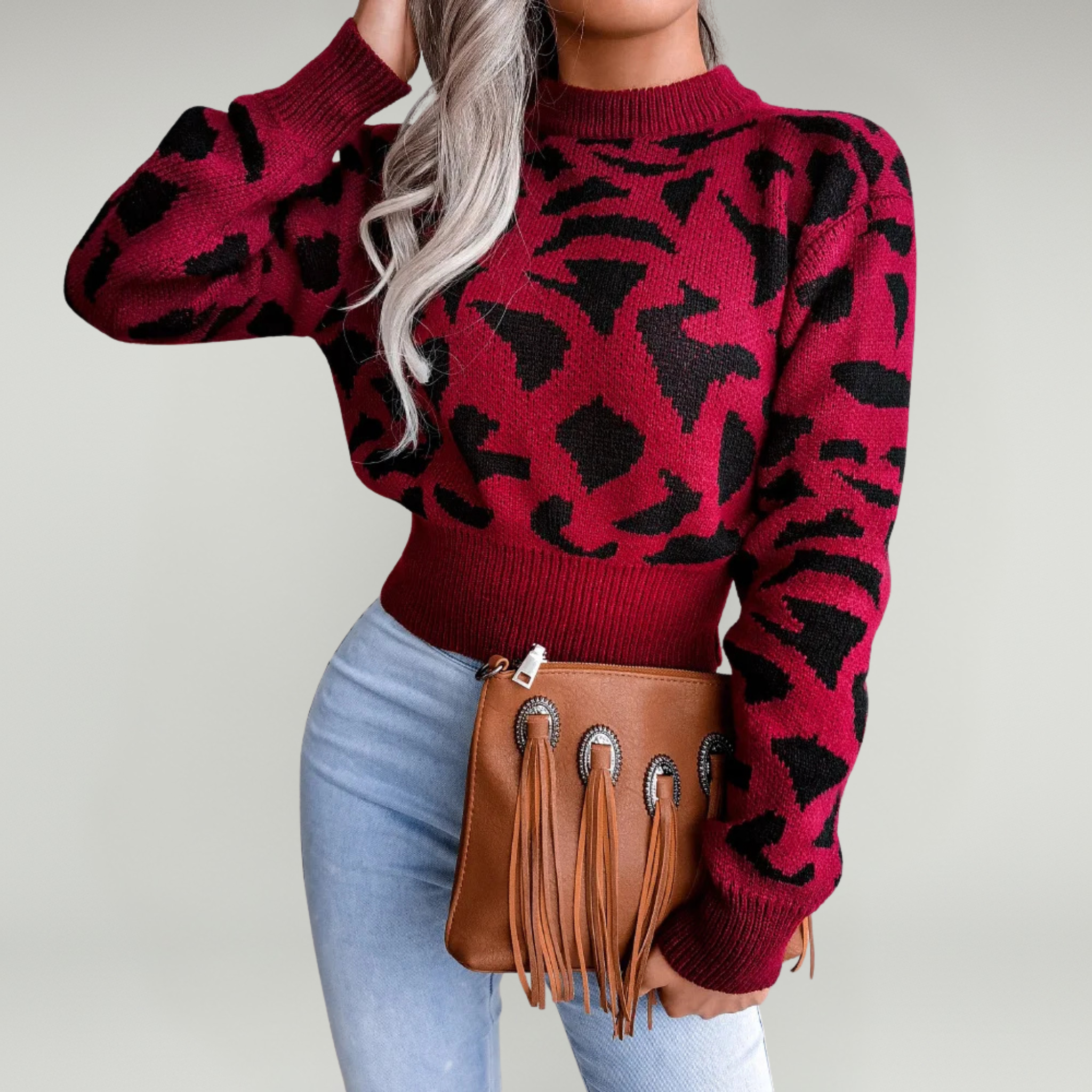 Cozy Knit Sweater – Effortless Style for Casual Outfits - 5