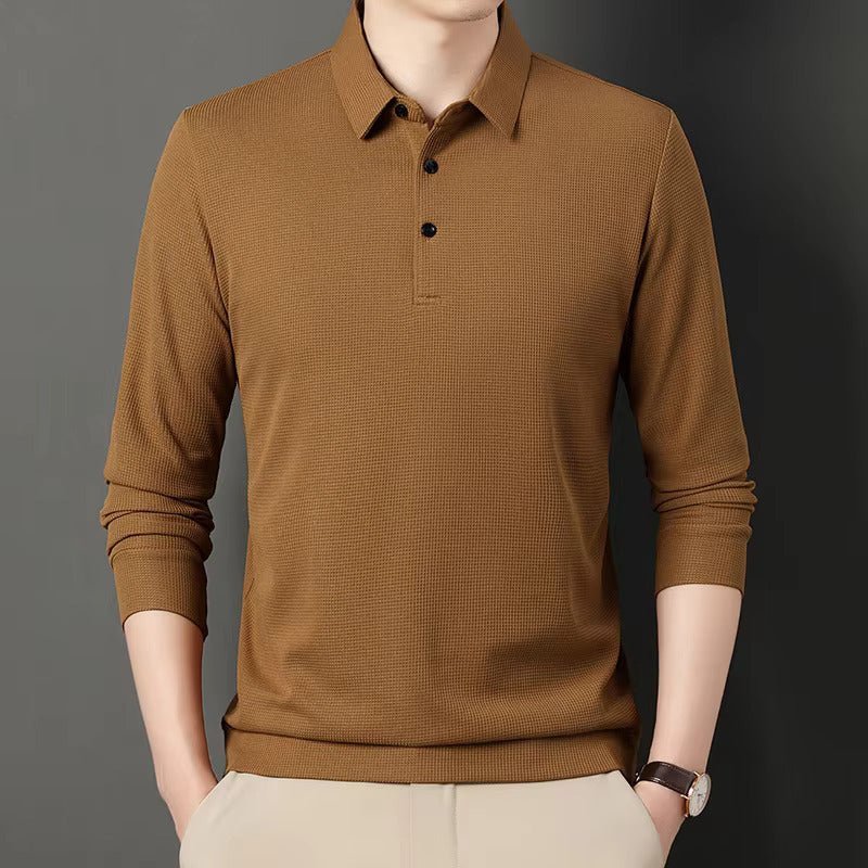 Textured Knit Polo - Montford & Co