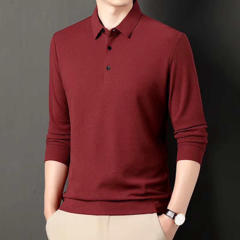 Textured Knit Polo - Montford & Co