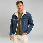 Thickened Denim Fleece Jacket - Montford & Co