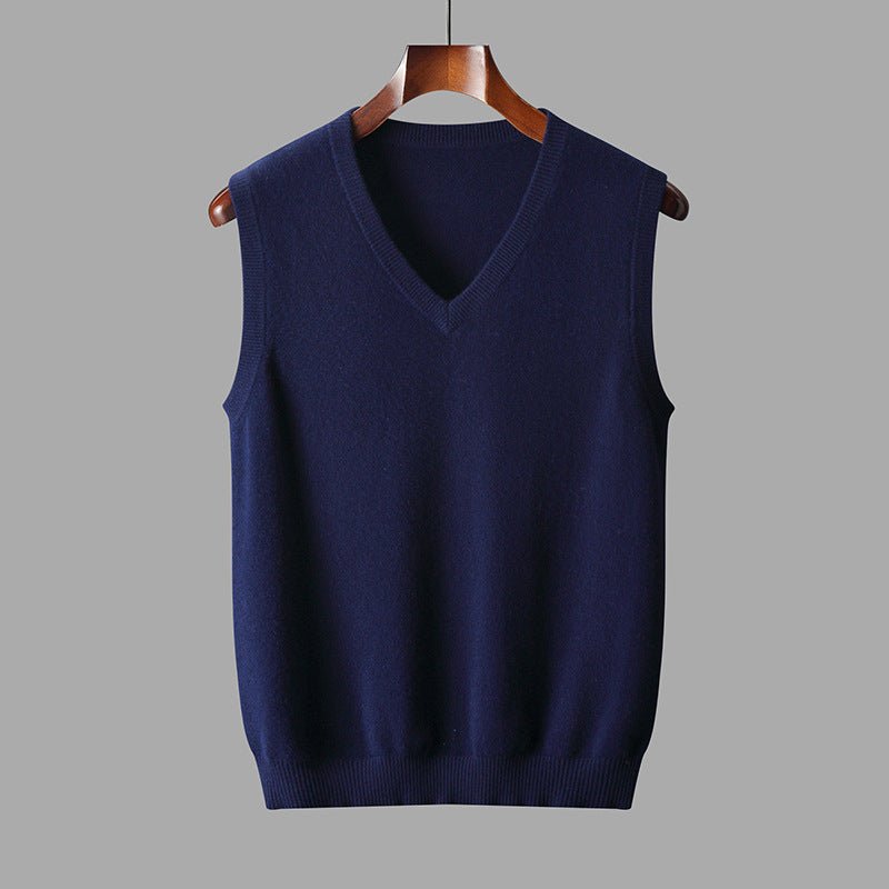 Top – Heren – Autumn & Winter – Spencer Voor Heren Met V - hals – Montford Co - Montford & Co