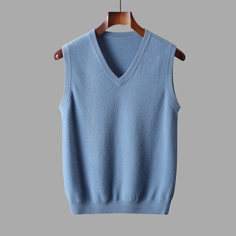Top – Heren – Autumn & Winter – Spencer Voor Heren Met V - hals – Montford Co - Montford & Co