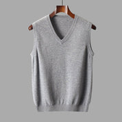 Top – Heren – Autumn & Winter – Spencer Voor Heren Met V - hals – Montford Co - Montford & Co