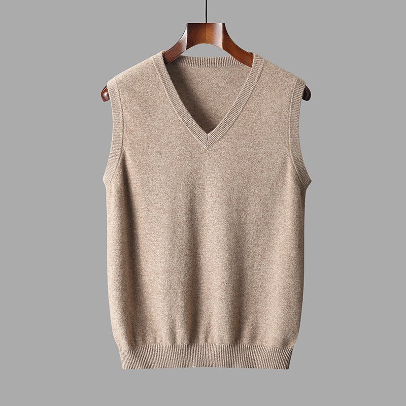 Top – Heren – Autumn & Winter – Spencer Voor Heren Met V - hals – Montford Co - Montford & Co