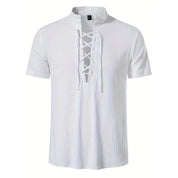 Top – Mens – All Season – Men's Lightweight Breathable Cotton Linen Shirt – Montford Co - Montford & Co