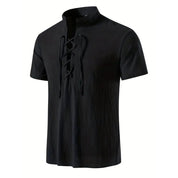 Top – Mens – All Season – Men's Lightweight Breathable Cotton Linen Shirt – Montford Co - Montford & Co