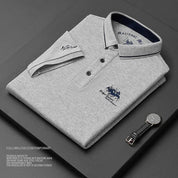 Top – Mens – Spring &amp; Summer – High Quality Men's Cotton Embroidered Polo Shirt – Montford Co - Montford & Co