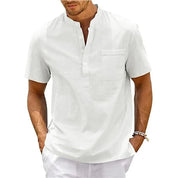 Top – Mens – Spring &amp; Summer – Men's Cotton Short Sleeve T-Shirt – Montford Co - Montford & Co