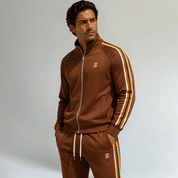 Tracksuit Set with Striped Design - Montford & Co