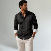 Trendy Button Down Striped Dress Shirt - Montford & Co