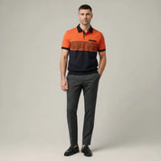 Trendy Slim Fit Striped Polo Shirt - Montford & Co