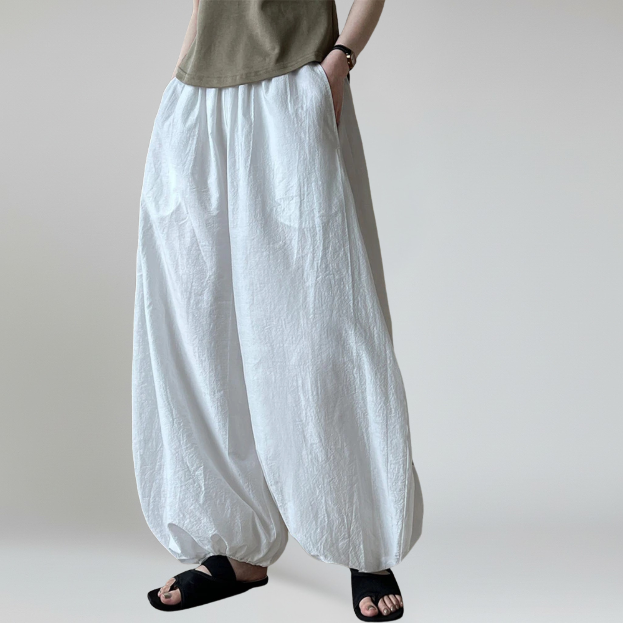 Wide Leg Pants – Effortless Comfort for Casual Summer Outings - 6