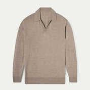 Venice Cotton V Neck Polo Shirt - Montford & Co