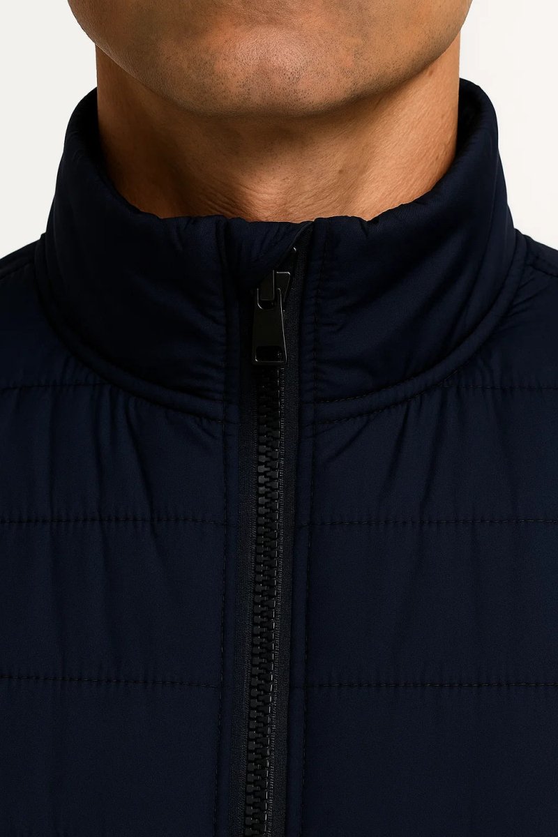 Vest Cotton - Filled Sleeveless Winter Vest - Montford & Co