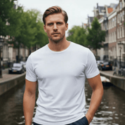 Wentworth Premium Crew Neck Cotton T-Shirt - Montford & Co