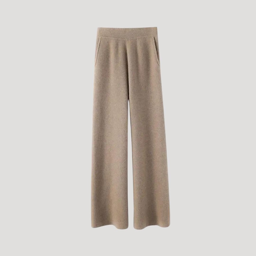 Wide - leg knit pants - Montford & Co